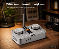 Fosi Audio Fosi Audio K7 silver - wzmacniacz słuchawkowy z DAC do HiFi - 1583295 - zdjęcie 6